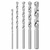 Bosch BM5005 5 pc. Fast Spiral Rotary Masonry Bit Set