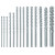 Bosch BM5000 14 pc. Fast Spiral Rotary Masonry Bit Set