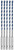 Bosch HCBG0405T 5 pc. 3/16 In. x 6 In. BlueGranite Turbo Carbide Hammer Drill Bits