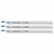 Bosch T1018AFP 3 pc. 10 In. 24 TPI Precision for Metal Sandwich T-Shank Jig Saw Blades