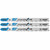Bosch T123X3 3 pc. 4 In. 10-24P TPI Progressor for Metal T-Shank Jig Saw Blades