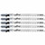 Bosch T301CD 5 pc. 4-5/8 In. 8 TPI Clean for Wood T-Shank Jig Saw Blades
