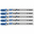 Bosch T218A 5 pc. 3-5/8 In. 17-24 TPI Basic for Metal T-Shank Jig Saw Blades