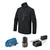 Bosch GHJ12V-20LN12 12V Max Heated Jacket Kit with Portable Power Adapter - Size Large