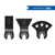 Dremel MM900W-3 Universal True Fit Oscillating Multi-Tool Wood Cutting Blades 3-Piece