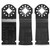 Bosch OSCS3VP Oscillating Multi-Tool Accessory Set 3 Pc. with Metal, Wood and Hardwood Blades