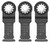 Bosch OSL114F-3 1-1/4 In. Starlock Oscillating Multi Tool Bi-Metal Xtra-clean Plunge Cut Blade 3 pk.