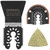 Dremel MM515U Tile Set Including a Mix of Grout Blade, Flexible Scraper and Diamond Paper Oscillating Accessories (3 Pieces)