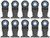 Bosch OSL134C-10 1-3/4 In. Starlock Oscillating Multi Tool Carbide Plunge Cut Blade 10 pk.