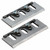 Bosch PA1204 2 pc. 3-1/4 In. High-Speed Steel Planer Blades with Retainers