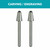 Dremel 117 1/4 In. (6.4 mm) Carving Bit