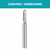 Dremel 9904 3/32 In. Tungsten Carbide Carving Bit