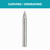 Dremel 9909 1/8 In. Tungsten Carbide Carving Bit