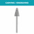 Dremel 9934 5/16 In. (7.9 mm) Structured Tungsten Carbide Carving Bit