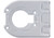 Bosch GKFD01 Palm Router D-Shaped Subbase Attachments