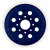 Bosch RS035 5 In. Hard Hook-And-Loop Sanding Pad