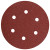 Bosch SR6R040 5 pc. 40 Grit 6 In. 6 Hole Hook-And-Loop Sanding Discs