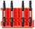 Bosch CCSDETV2504 4 pc. Torx 2.5 In. Double-Ended Bits with Clip for Custom Case System