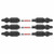 Bosch ITDEP2R22503 3 pc. Impact Tough 2.5 In. Phillips/Square Double-Ended Bits