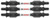 Bosch ITDET152503 3 pc. Impact Tough 2.5 In. Torx #15 Double-Ended Bits
