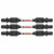 Bosch ITDET252503 3 pc. Impact Tough 2.5 In. Torx #25 Double-Ended Bits