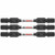 Bosch ITDET302503 3 pc. Impact Tough 2.5 In. Torx #30 Double-Ended Bits