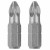 Bosch PZD2102R Extra Hard 1 In. PZ2 Pozidriv Ribbed Insert Bit