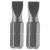 Bosch SL5102 1 In. Extra Hard Slotted Insert Bit, 5-6 Point