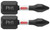 Bosch ITPH1102 2 pc. Impact Tough 1 In. Phillips #1 Insert Bits