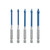 Bosch PTBX05 5 pc. Porcelain Tile Drill Bit Set: (2) 3/16", (2) 1/4", (1) 5/16"