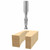 Bosch 85913M 3/8 In. x 1-1/4 In. Solid Carbide 2-Flute Upcut Spiral Bit