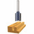 Bosch 85262M 13/16 In. x 3/4 In. Carbide Tipped 2-Flute Straight Bit