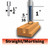 Bosch 85224MC 5/16 In. x 1 In. Carbide-Tipped Double-Flute Straight Router Bit