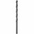 Bosch BL4012 12 pc. 12 Dia. x 3-1/2 In. Wire Gauge Black Oxide Drill Bits