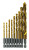 Bosch TI9IM 9 Pc. Impact Tough Titanium Nitride Coated Drill Bit Set
