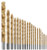 Bosch TI21A 21 pc. Titanium Nitride Coated Metal Drill Bit Set