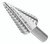 Bosch SDC2 3/16 In. to 7/8 In. High-Speed Steel Turbo Step Drill Bit