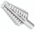 Bosch SDC7 9/16 In. to 1 In. High-Speed Steel Turbo Step Drill Bit