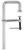 Bessey J18-8 Clamp, step-over, 10 x 4-3/4 In., (10 Pack)