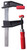 Bessey TGC2.536 Clamp, woodworking, clutch style, swivel pads, 2.5 In. x 36 In., 700 lb (4 Pack)