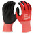 Milwaukee 48-22-8900E Cut Level 1 Nitrile Dipped Gloves - S, 144 Pack