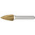 Alfa Tools B71364DTN SG-13 Carbide Burr Tree Pointed Double Cut Tin Coated