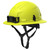 Milwaukee 48-73-1657C BOLT Hi-Viz Green Full Brim Safety Helmet  Type 2, Class E - Custom Logo