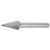 Alfa Tools B71238D SM-6 Carbide Burr Taper Cone Pointed Double Cut