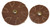 Alfa Tools LD125100 1-1/4" x 100 Grit Aluminum Oxide Overlap Slotted Disc