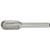 Alfa Tools B71225CD SC-3 x Carbide Burr Cylindrical Radius Double Cut