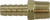 Brass Rigid Male Barb Adapter I 1/4 BARB X 1/8 BSPT MALE ADAPTER - 32450