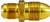 Midland Metal 34046 Adapters, POL Fittings, 1/2 Flare x Pol Adapter, Brass Fittings