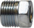 Zinc Chromate Steel Nut 5/16 STEEL INVERTED FLARE NUT - 12004