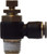 Right Angle Flow Control Meter In 1/4 X 1/8 MALE ELBOW W/ FLOW CONTROL VAL - 20727C